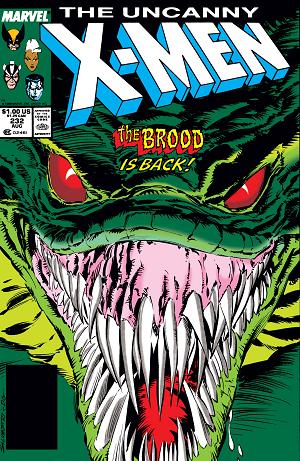 Uncanny X-Men #232  cover