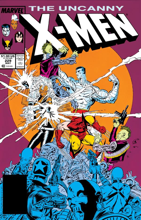 Uncanny X-Men #229  cover