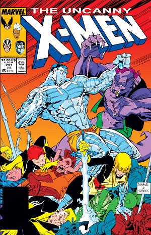 Uncanny X-Men #231  cover