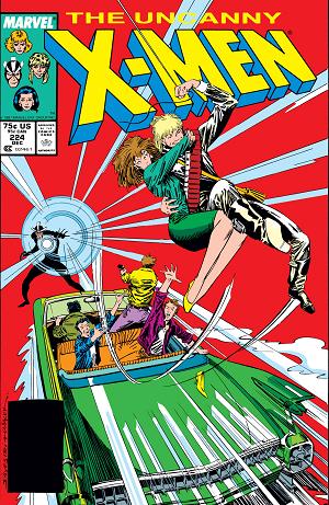 Uncanny X-Men #224  cover