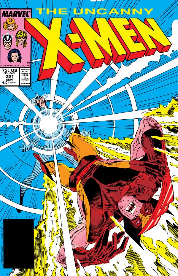 Uncanny X-Men #221  cover