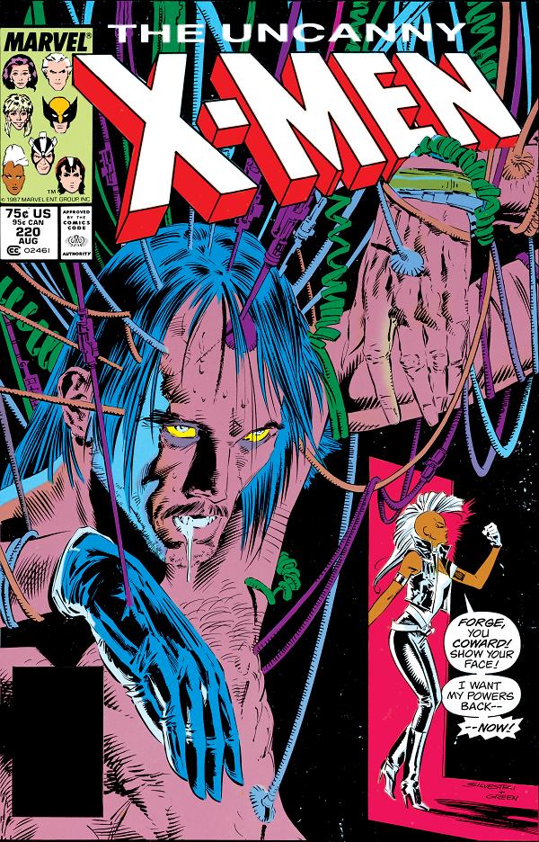 Uncanny X-Men #220  cover