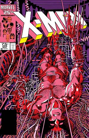 Uncanny X-Men #205  cover