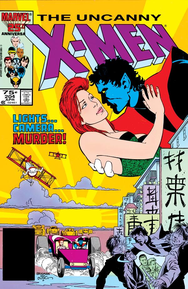 Uncanny X-Men #204  cover