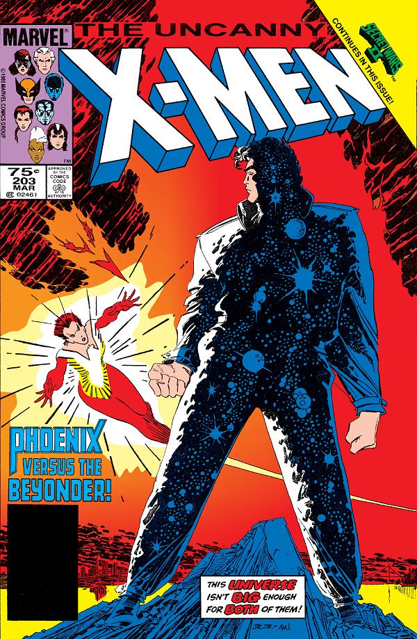 Uncanny X-Men #203  cover