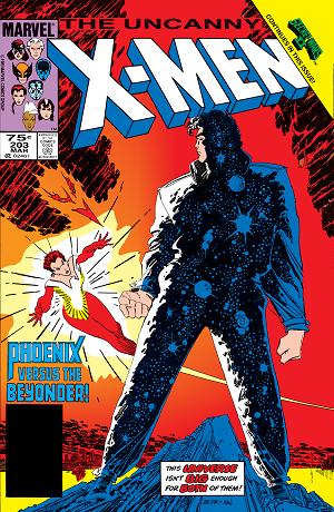 Uncanny X-Men #203  cover