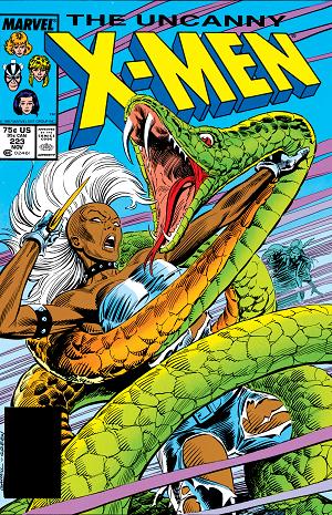 Uncanny X-Men #223  cover