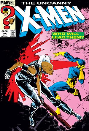Uncanny X-Men #201  cover