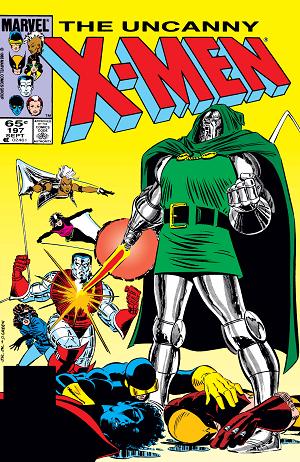 Uncanny X-Men #197  cover