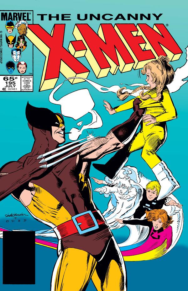 Uncanny X-Men #195  cover
