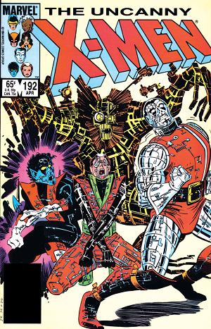 Uncanny X-Men #192  cover