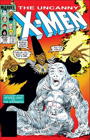 Uncanny X-Men #190  cover