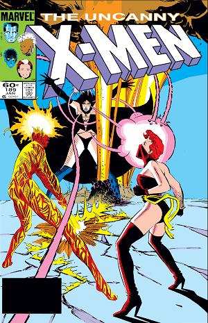 Uncanny X-Men #189  cover