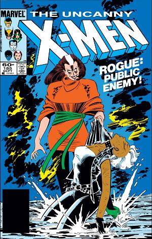 Uncanny X-Men #185  cover