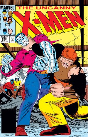 Uncanny X-Men #183  cover