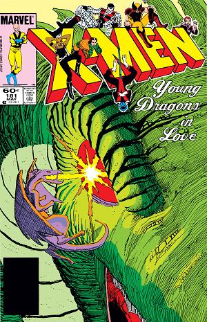 Uncanny X-Men #181  cover