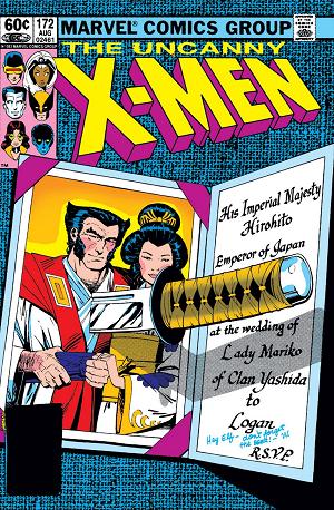 Uncanny X-Men #172  cover