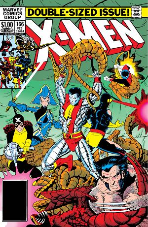 Uncanny X-Men #166  cover