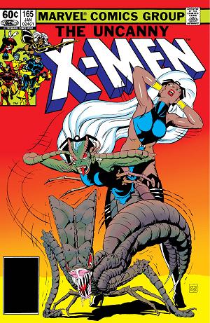 Uncanny X-Men #165  cover