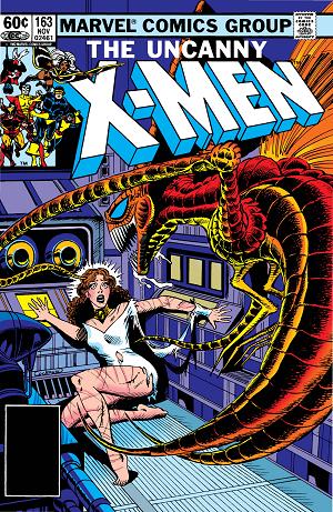 Uncanny X-Men #163 cover