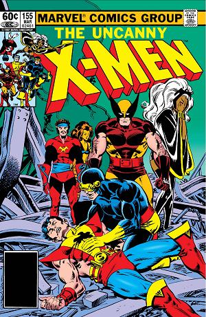 Uncanny X-Men #155  cover