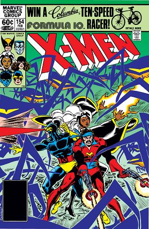 Uncanny X-Men #154  cover