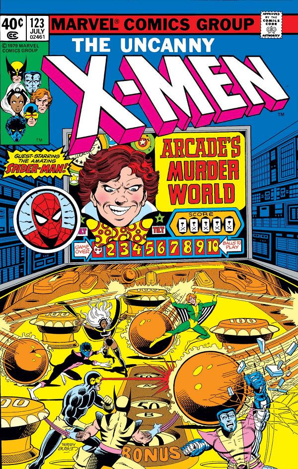 X-Men #123  cover