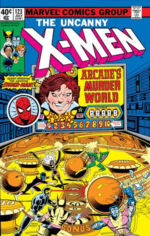 X-Men #123  cover