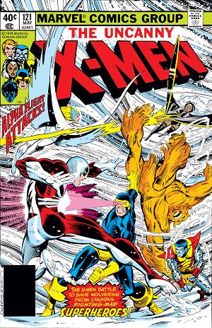 X-Men #121  cover