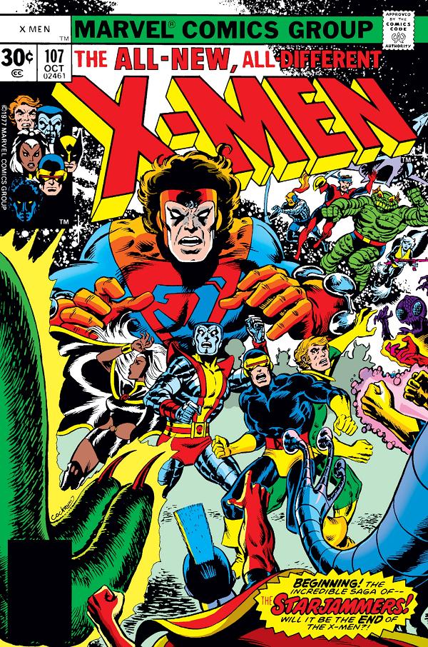 X-Men #107  cover