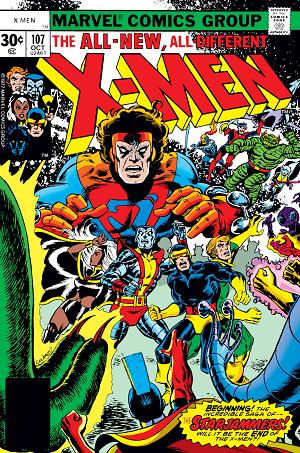 X-Men #107  cover