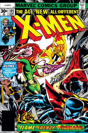 X-Men #105  cover
