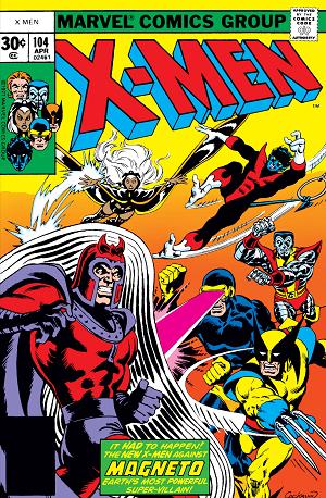 X-Men #104  cover
