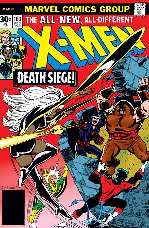 X-Men #103  cover