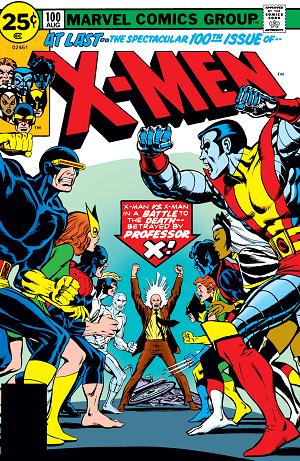 X-Men #100  cover
