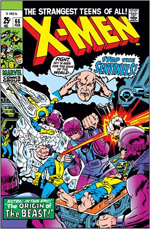 X-Men #68  cover