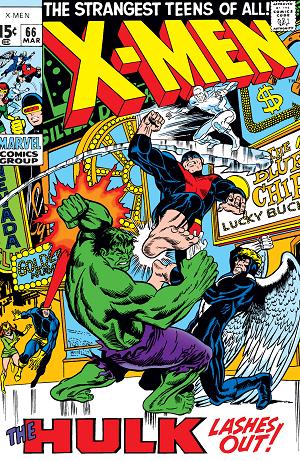 X-Men #66  cover