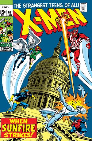 X-Men #64  cover