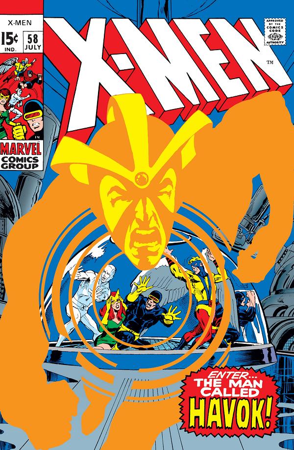 X-Men #58  cover