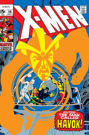 X-Men #58  cover