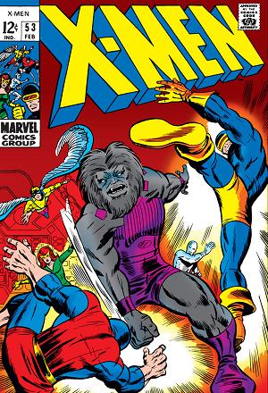 X-Men #53 cover
