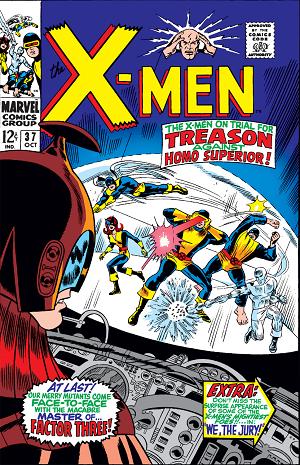 X-Men #37  cover