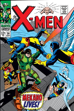 X-Men #36  cover