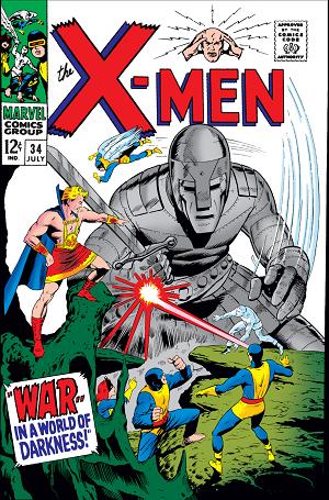 X-Men #34 cover