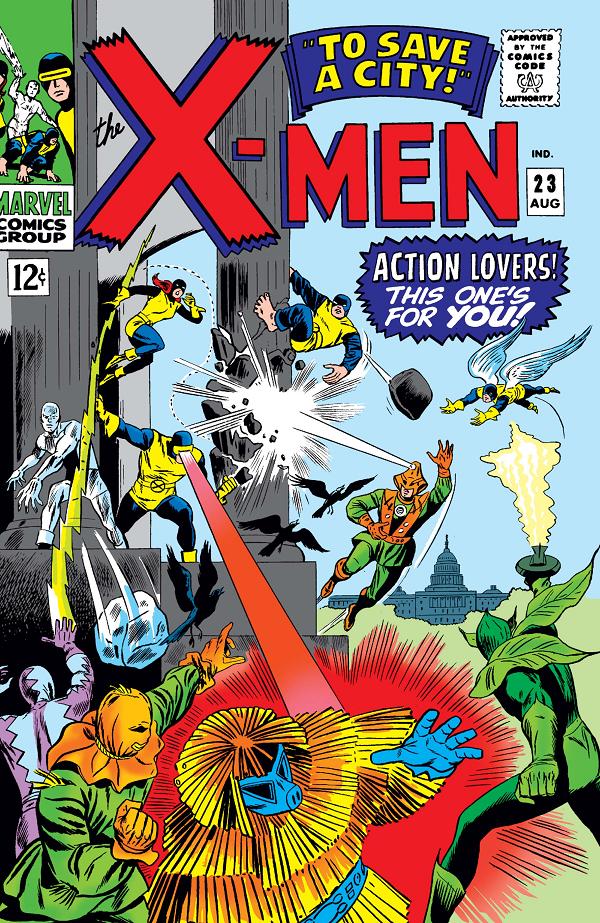 X-Men #23  cover