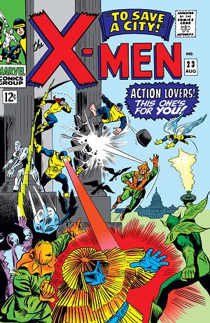 X-Men #23  cover