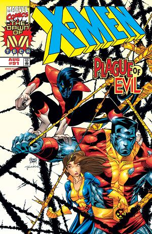 X-Men #91 cover