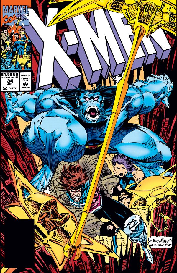 X-Men #34  cover