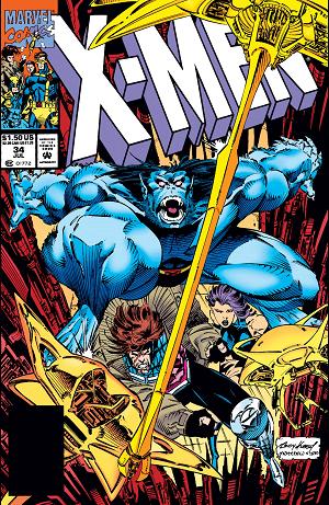 X-Men #34  cover