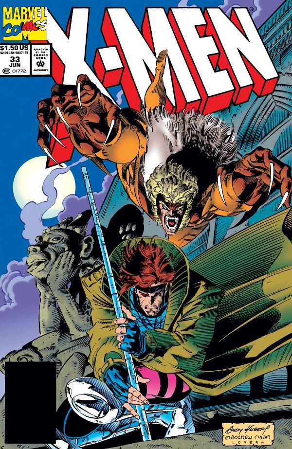 X-Men #33  cover